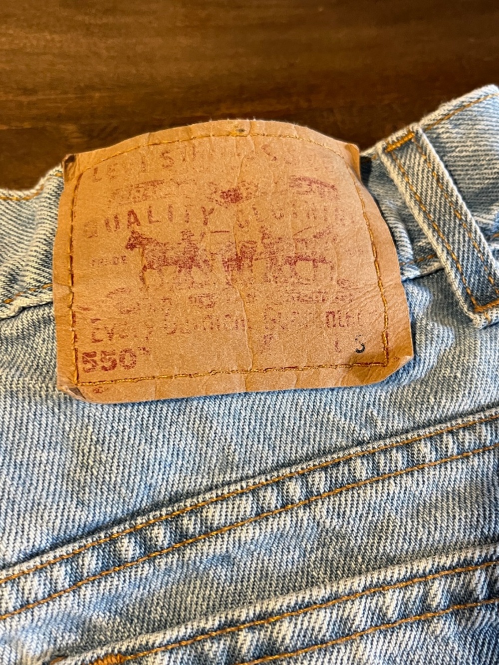 Vintage 00s Levi’s 550 Women Jeans Size 8 - Picture 6 of 11